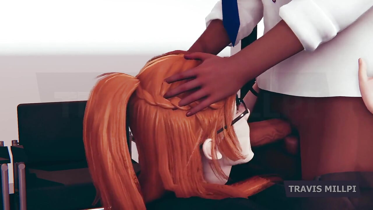 Büyük memeli kızıl saçlı sekreterle saatler süren cezadan sonra ofiste baştan çıkarma