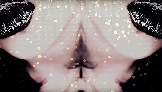 ASMR & mesmerizing lipnosis! Lady in black JOI