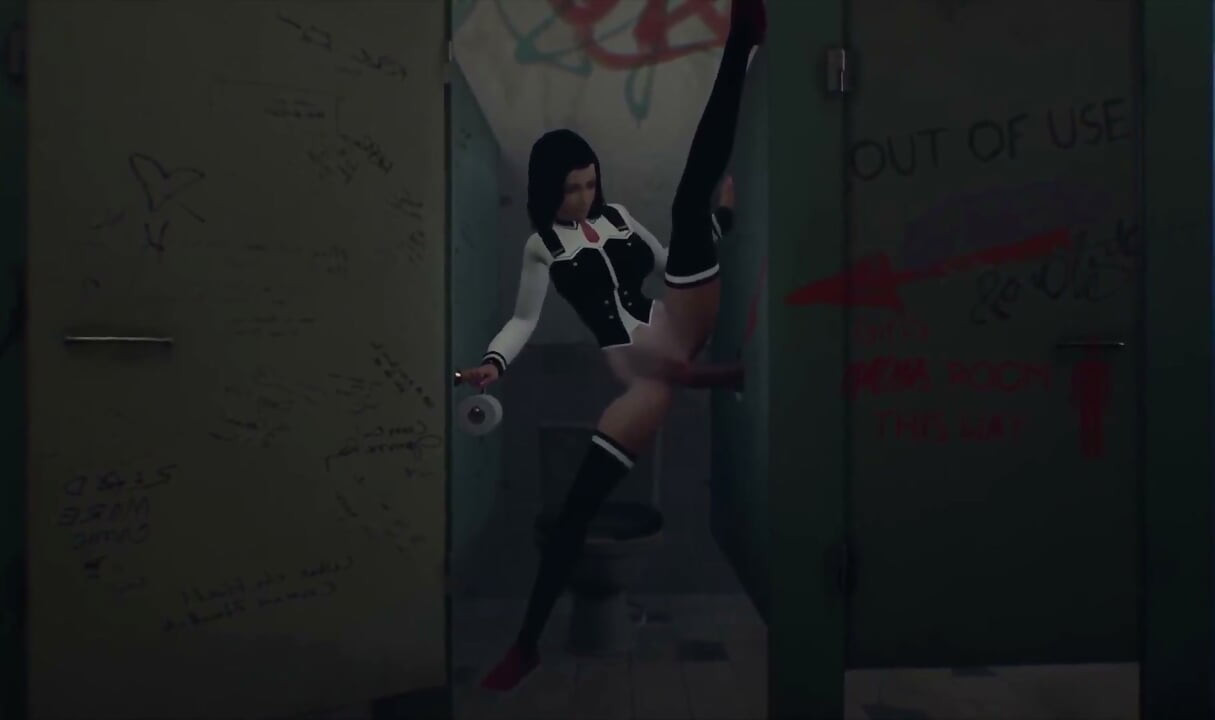 Surprise gloryhole