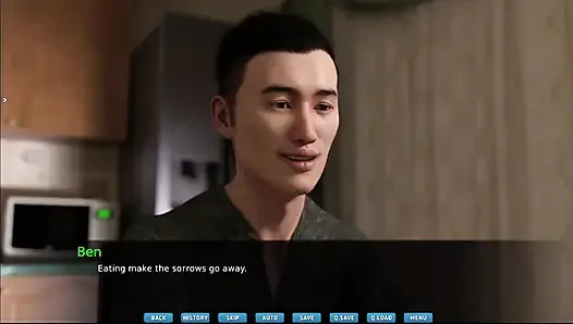 Terikat untuk menyenangkan #3 - Johannes menonton Julia tidur siang di baju tidur seksi.