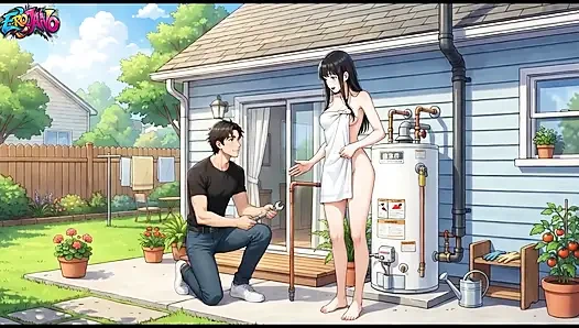 Kız Arkadaşımın Kız Kardeşiyle (19) Hentai Anime Izlerken Onunla Yattım
