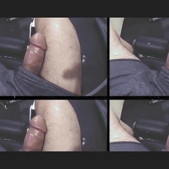 In the Gym I Couldn't Hide My Huge Erection (it Goes Wrong!)