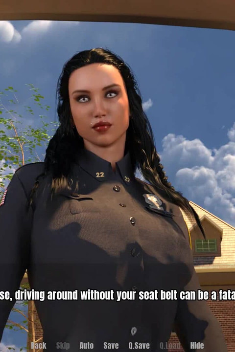 Rumah nenek: zakar besar, handjob di jalan raya ep.27