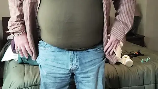 Bir hayran için striptiz!