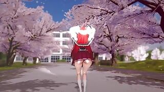 Mmd R-18 anime meisjes sexy dansclip 151