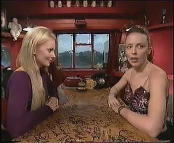 Kylie kissing Gerri!!!