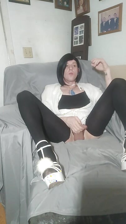 The crossdresser Angel Sapphire