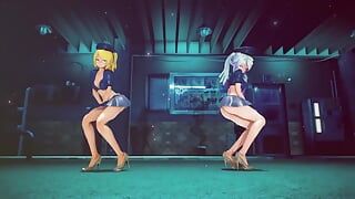 Mmd R-18 Anime Girls Sexy Dancing Clip 264