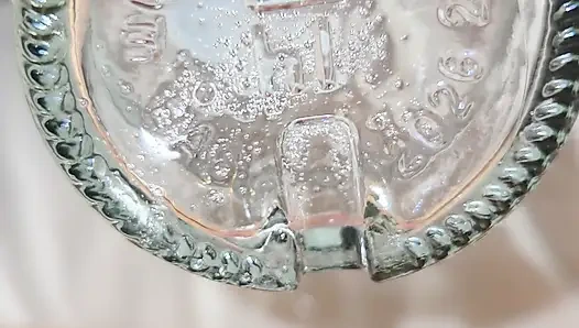 Extreme Anal Insertion with a Bottle Close up