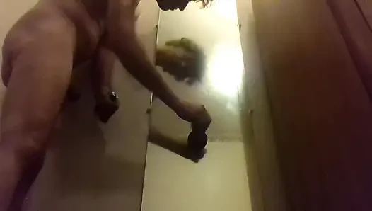 Mirrror göt tıkacı oyunu uzun zamandır sikişiyorum