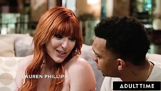 ADULT TIME - die rothaarige MILf lauren phillips belohnt stiefsohn, weil sie sie besser kennt als ihren ehemann