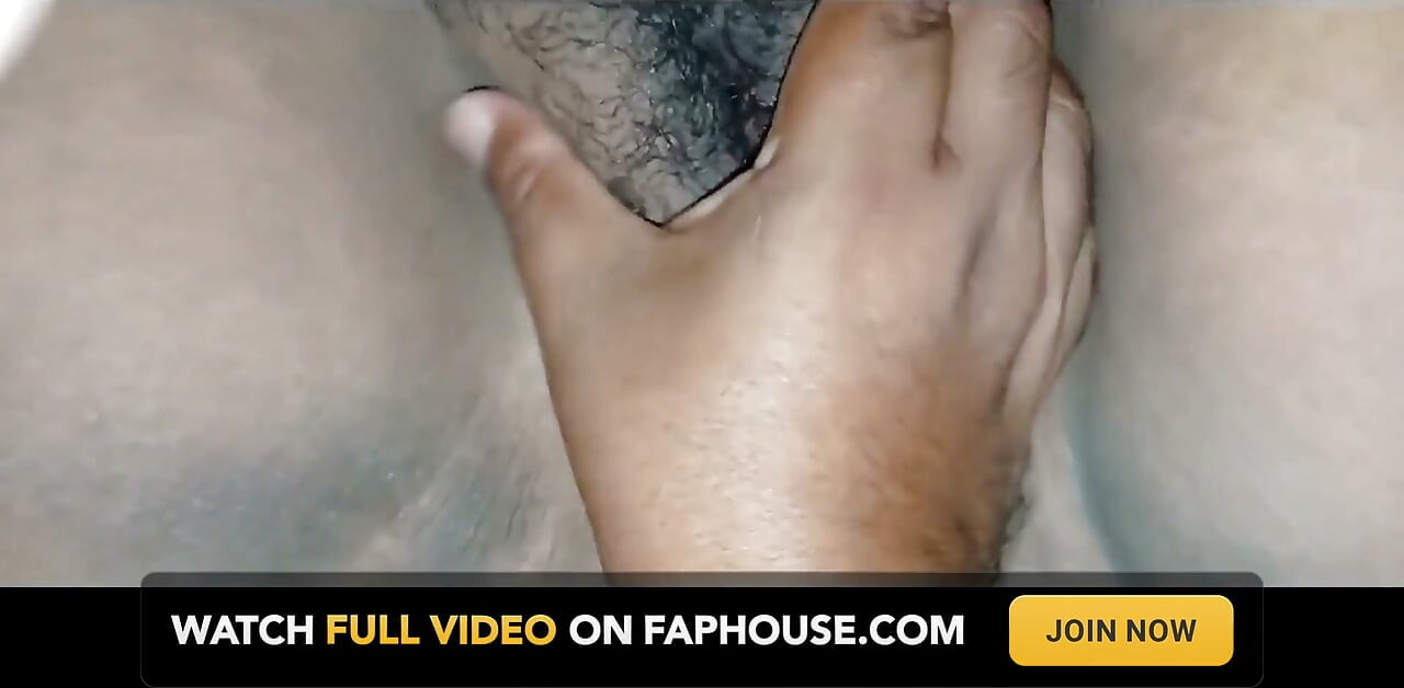 Watch as I Finger and Fondle My Stepmother-in-law's Fat, Hairy Pussy