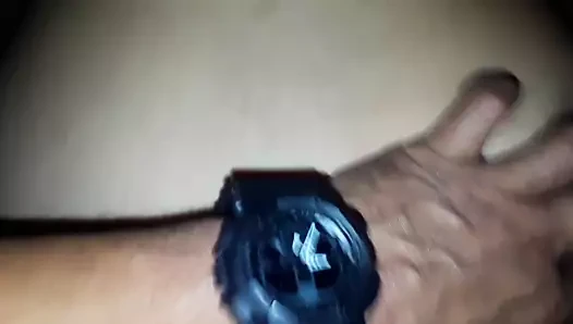 Loud screaming after party fuck