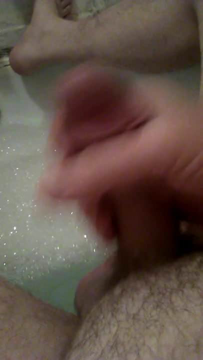 In the tub