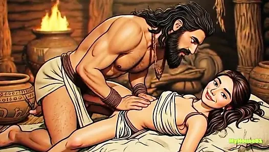 Beklenmedik ormanda romantizm duygusal çizgi film aşk hikayesi