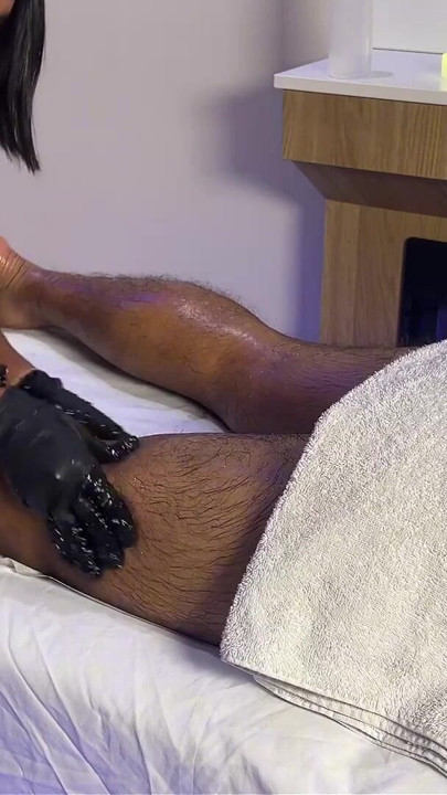 Leyne Rodriguez: Hot Latina's Intense Oiled Massage Session Ends Too Quickly | Clip 1