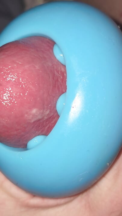 Slow Stroking Silicone Closeup Jerking off til I could not hold myself back any more