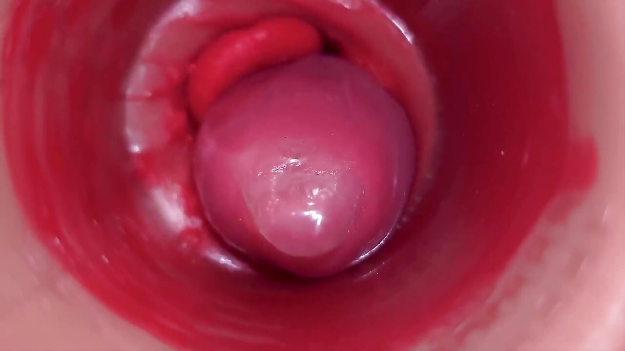 Dentro De Una Cámara Camgirl Cervix En Primer Plano En Vagina Con Gran Polla