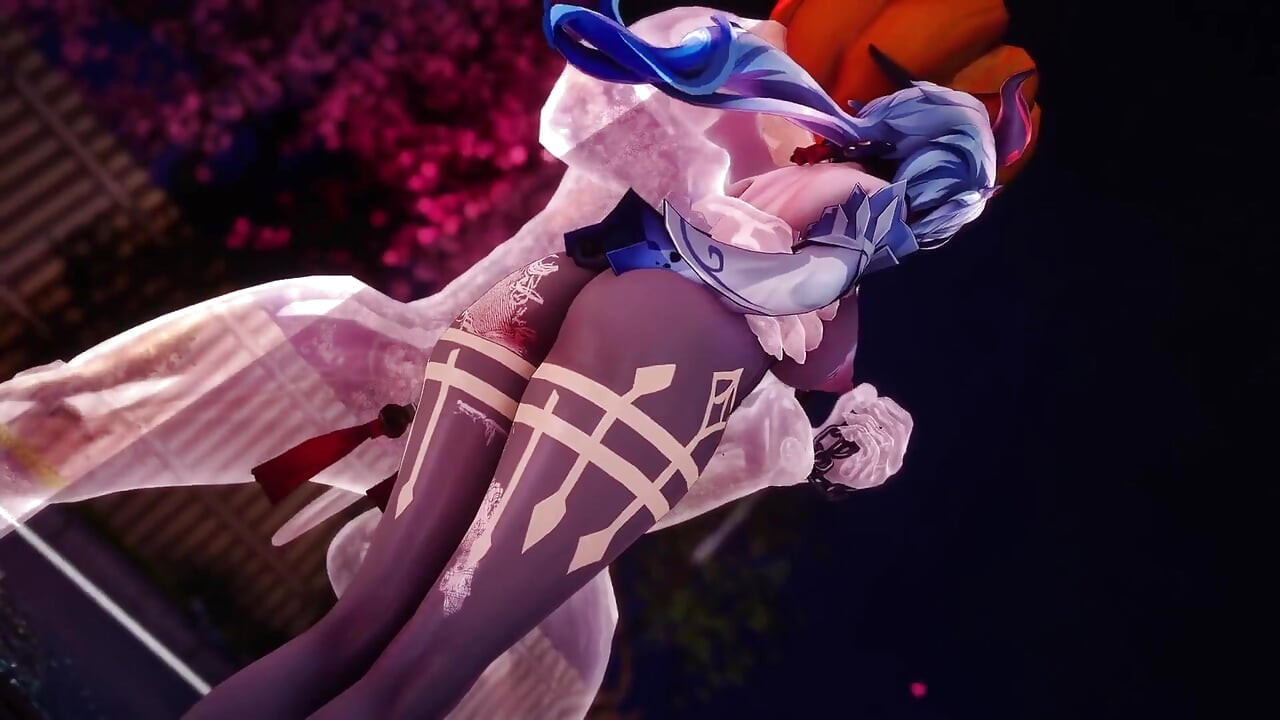 Genshin Impact -hot Spring Monster Fuck Horny Ganyu - 3D Hentai Animations