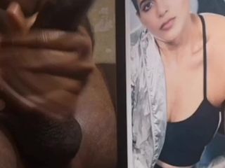 Actrice Samantha grote zwarte pik hardcore sperma eerbetoon
