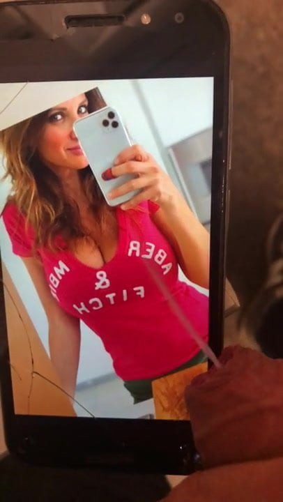 Jizz on Valentina Liguori