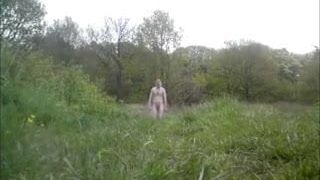 Nude in public - Another outdoor Walk