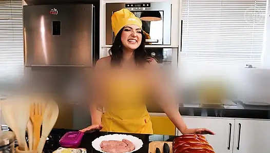 Hot Latinas Lesbians Cooking  - SFW