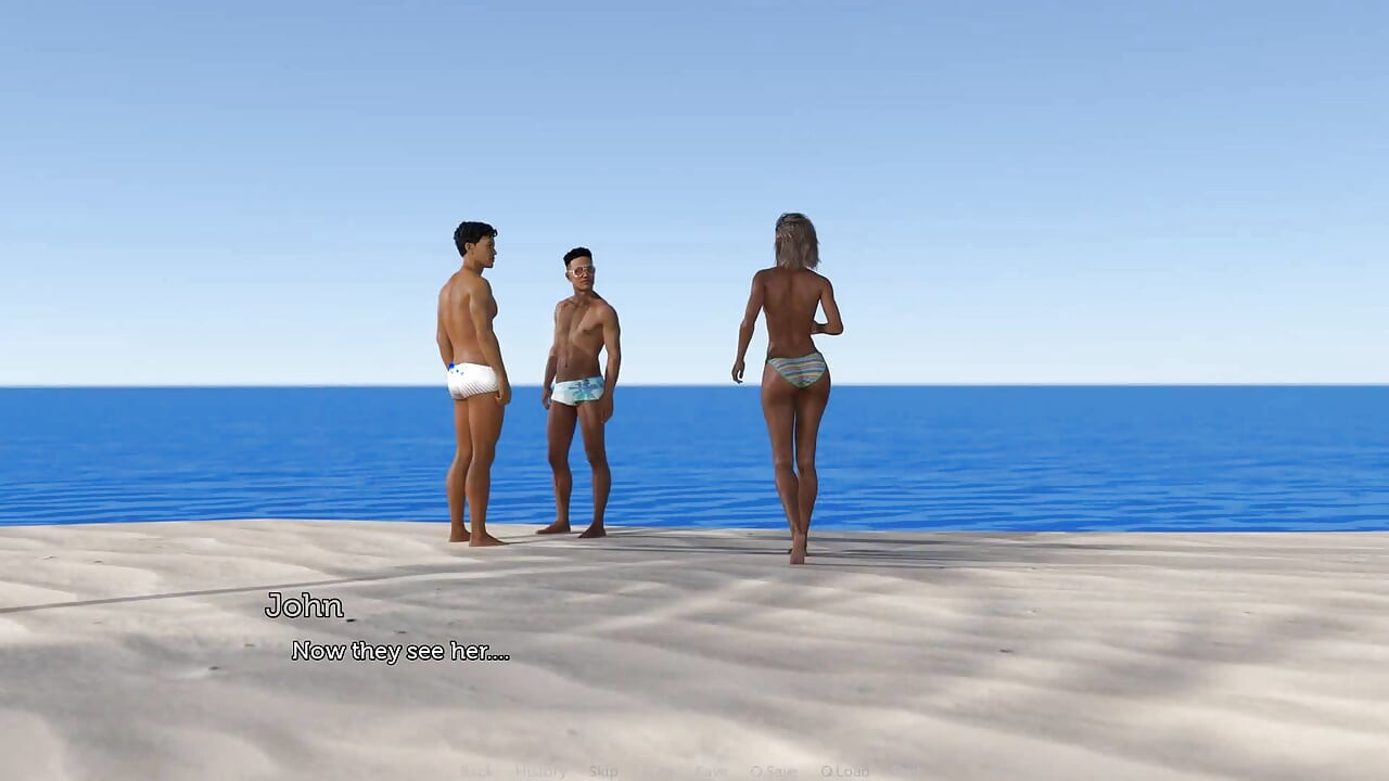Taco's getrouwde man kreeg een pijpbeurt van een sletterig meisje in het toilet nadat hij zijn vrouw topless zag paraderen op het strand ep 94