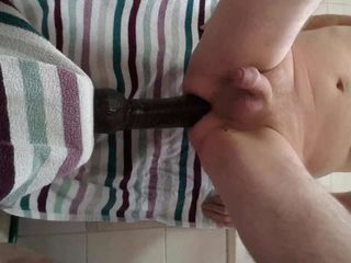 Bam. First time on new dildo
