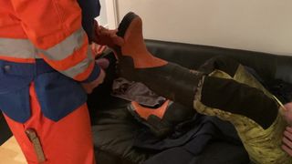 Cuming in workwear