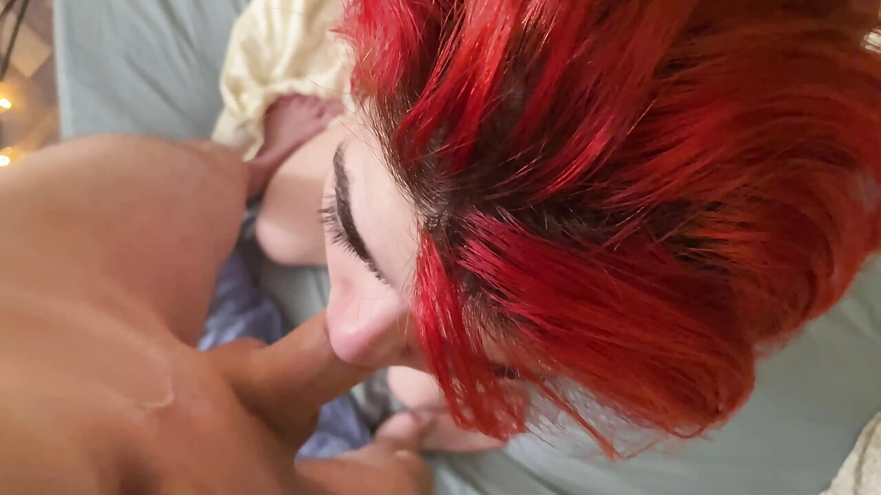 Merely Offers Her BF a Morning Blowjob!