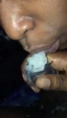 (Must see) Messy ball sucking