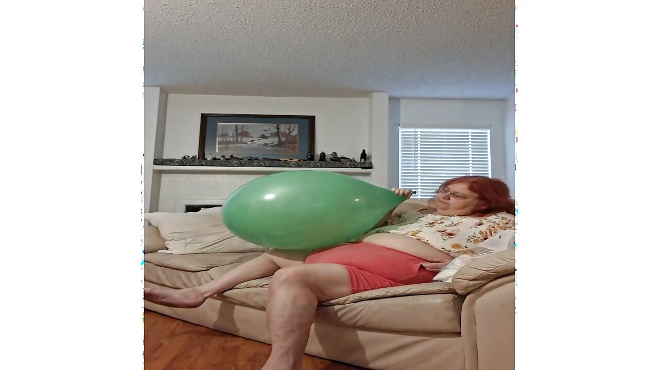 Requested Blow up and Pop Video by Big Beauty Nurse Vicki