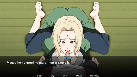 Tsunade sert anal