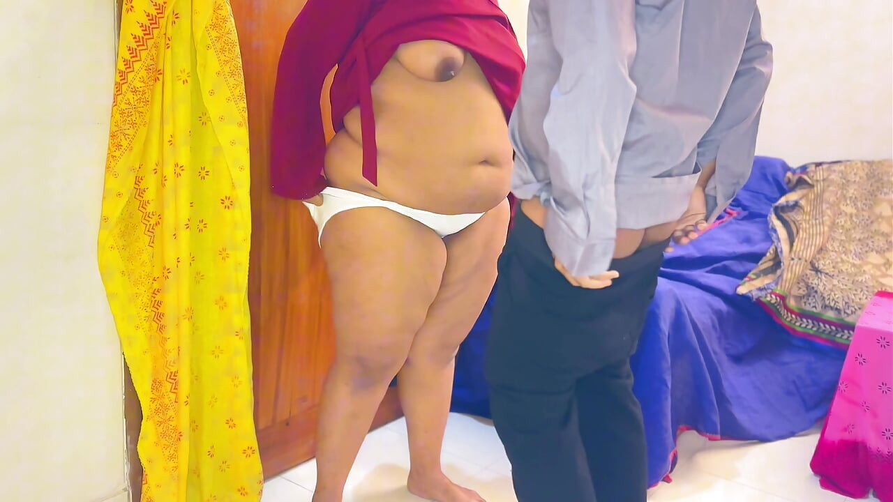 Desi Big Ass Stepaunty Fucked by Tailor in Shop Part 2