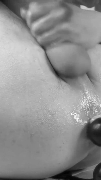 Stunning moment from "huge dildo making my ass a loose sloppy mess"