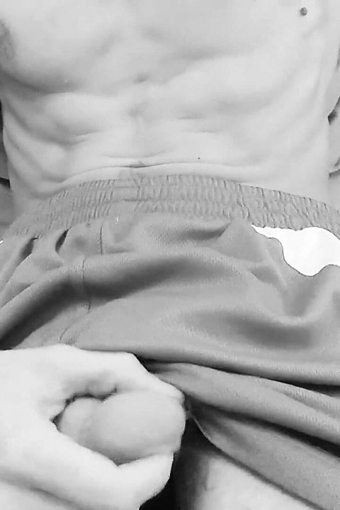 Vintage Porn Man with Nice Body Masturbates His Perfect Cock and Spits a Big Cumshot