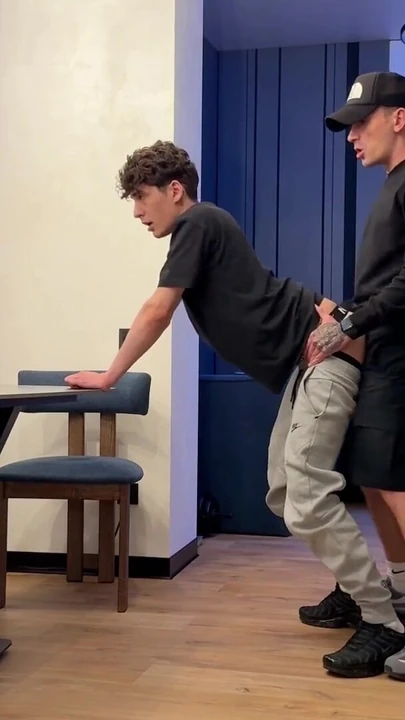 Emotional moment from "Two lads guy have fun"