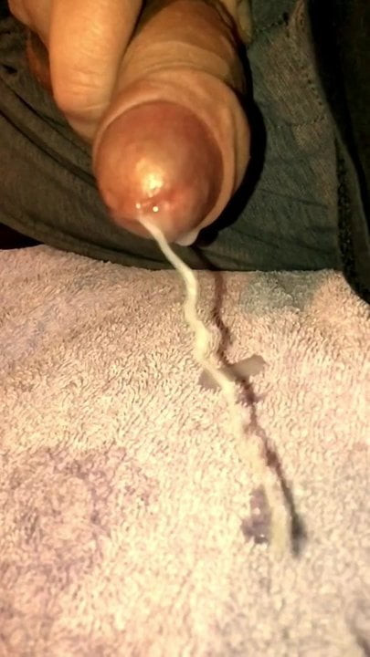 Foreskin cumshot