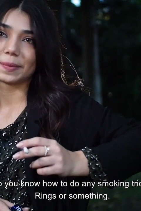 Smoking Interview with Zarina