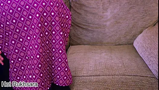 Desi indian hot wife with big ass and boob fucked hard by her boss after farewell party night with dirty talk