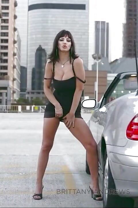 Luxurious Pussy in a Mercedes
