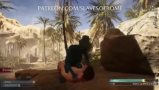 Slaves of rome - muncul nimfo yang hot banget