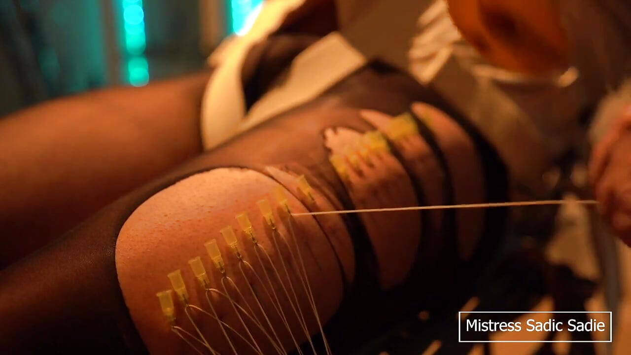 Needle Bondage and CBT