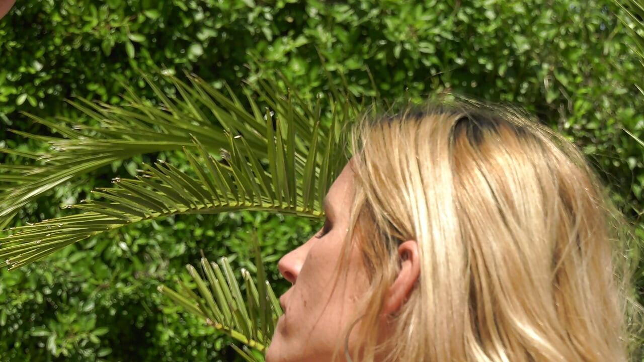 Hot Blonde MILF Loves Fucking at the Pool