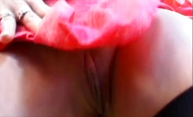 Sexy blonde gets anal beads in her ass and a long black cock to fuck her