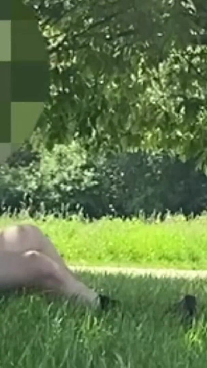 Powerful moment from "Huge cumshot in public, risky masturbation"