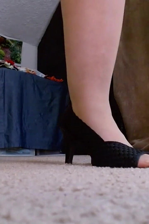 1408 Peeking up My Skirt Pantyhose and Heels From Vintage Hottie Dawnskye1962