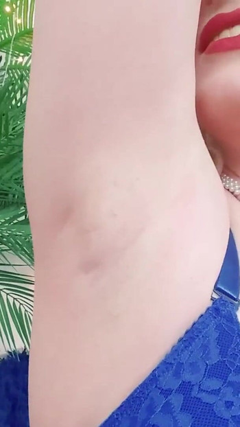 Powerful moment from "Female domination FEMDOM point of view POV video ARMPITS fetish: worship sweaty armpits Arya Grander"