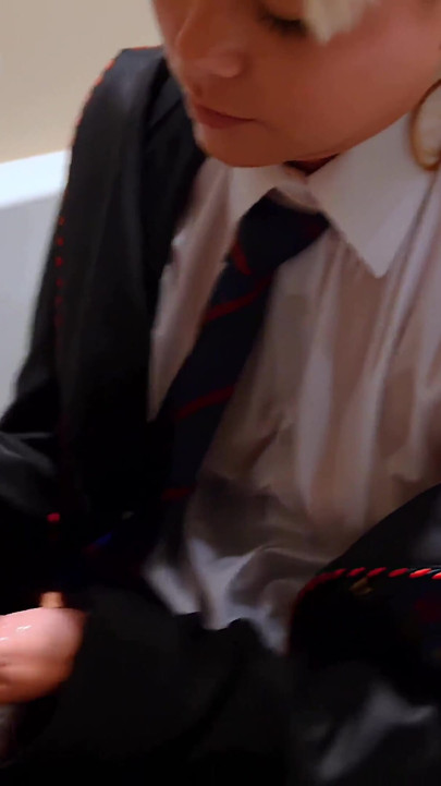 Bath in Uniform Featuring Lily